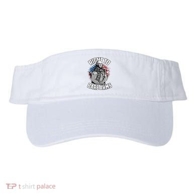 Right To Bare Arms 4th Of July Visor