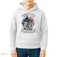 Right To Bare Arms 4th Of July Kids Hoodie thumb 4