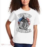 Right To Bare Arms 4th Of July Kids T-Shirt thumb 2