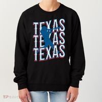 Retro Texas Baseball Women's Sweatshirt thumb 0