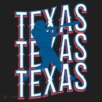 Retro Texas Baseball Women's Sweatshirt thumb 2