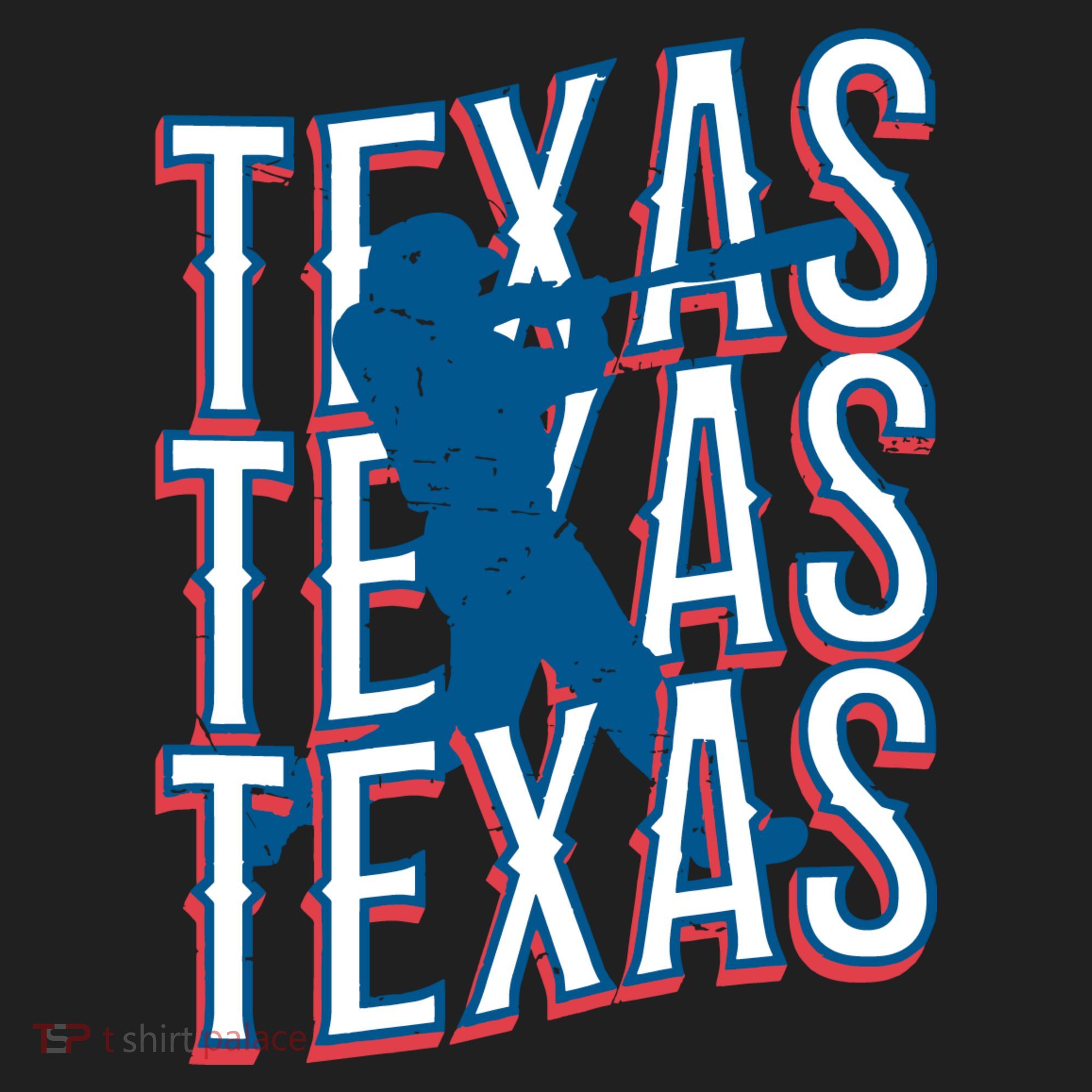 Retro Texas Baseball Women's Sweatshirt