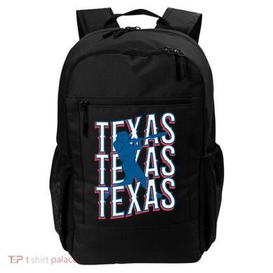 Retro Texas Baseball Backpack