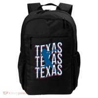 Retro Texas Baseball Backpack thumb 0