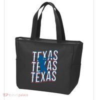 Retro Texas Baseball Tote Bag thumb 3