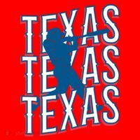 Retro Texas Baseball Santa Hat thumb 1