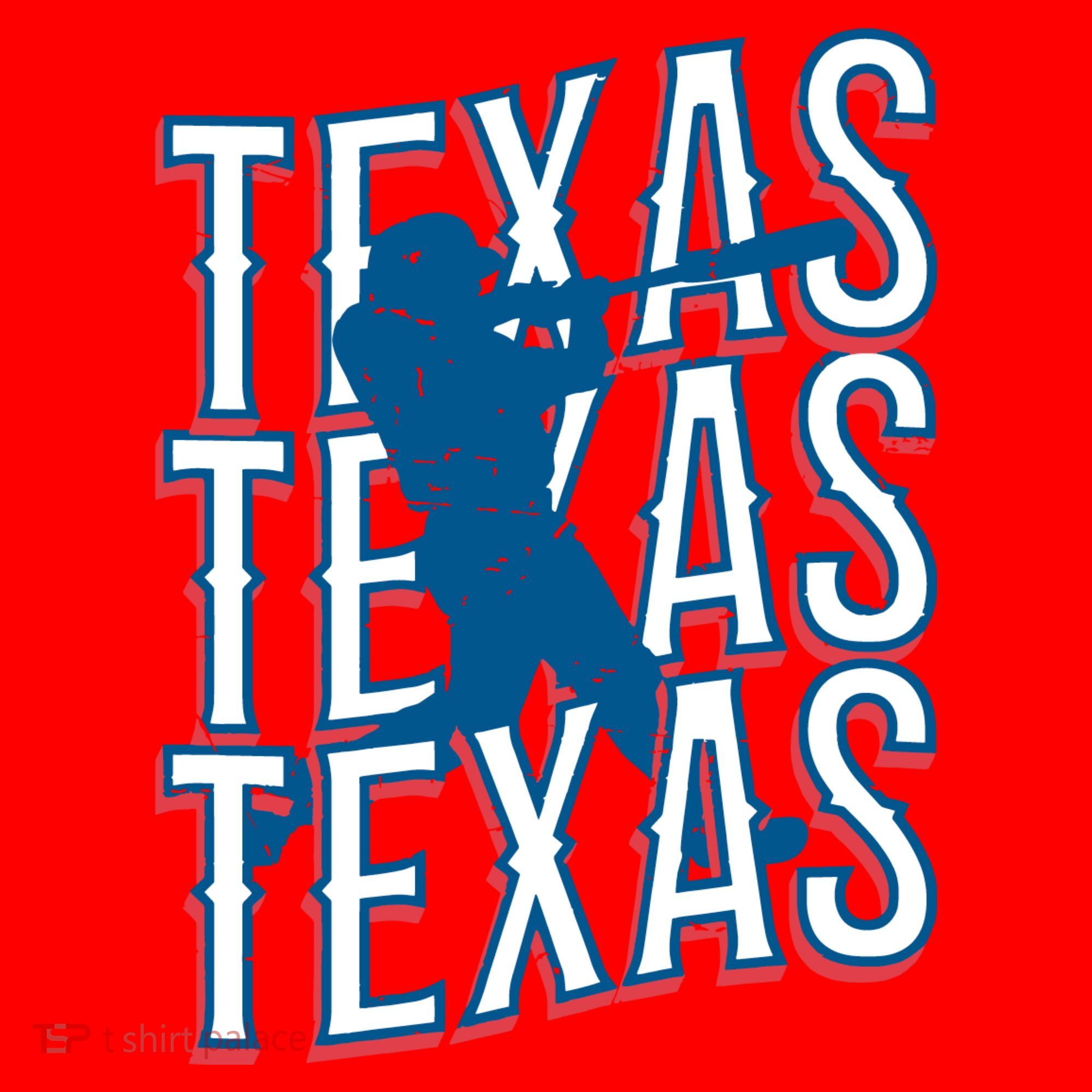 Retro Texas Baseball Santa Hat