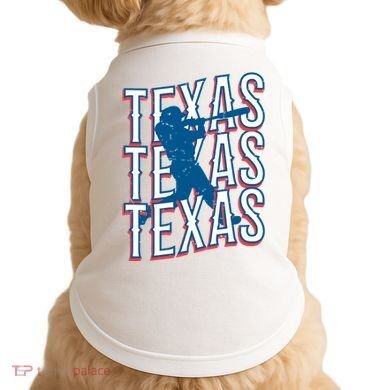 Retro Texas Baseball Doggie Tank
