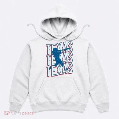 Retro Texas Baseball Hoodie