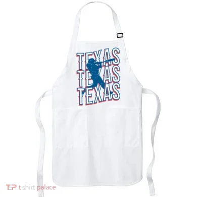 Retro Texas Baseball Apron