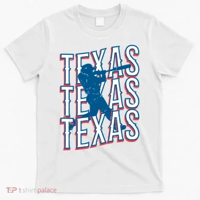 Retro Texas Baseball T-Shirt