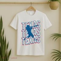 Retro Texas Baseball T-Shirt thumb 2