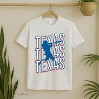 Retro Texas Baseball T-Shirt thumb 2