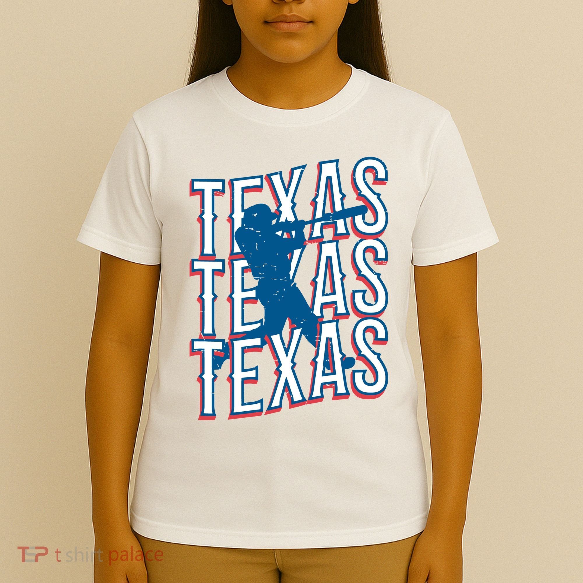 Retro Texas Baseball T-Shirt