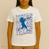 Retro Texas Baseball T-Shirt thumb 4