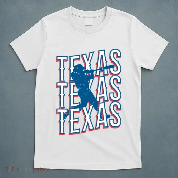 Retro Texas Baseball T-Shirt