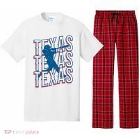 Retro Texas Baseball Pajama Set thumb 0