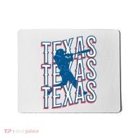 Retro Texas Baseball Mousepad thumb 0