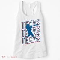 Retro Texas Baseball Women's Tank Top thumb 0