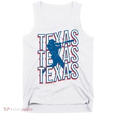 Retro Texas Baseball Tank Top