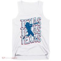 Retro Texas Baseball Tank Top thumb 0