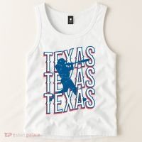 Retro Texas Baseball Tank Top thumb 2