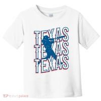 Retro Texas Baseball Toddler T-Shirt thumb 0