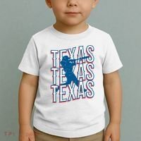 Retro Texas Baseball Toddler T-Shirt thumb 2