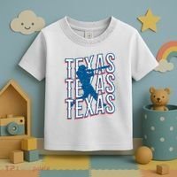 Retro Texas Baseball Toddler T-Shirt thumb 3