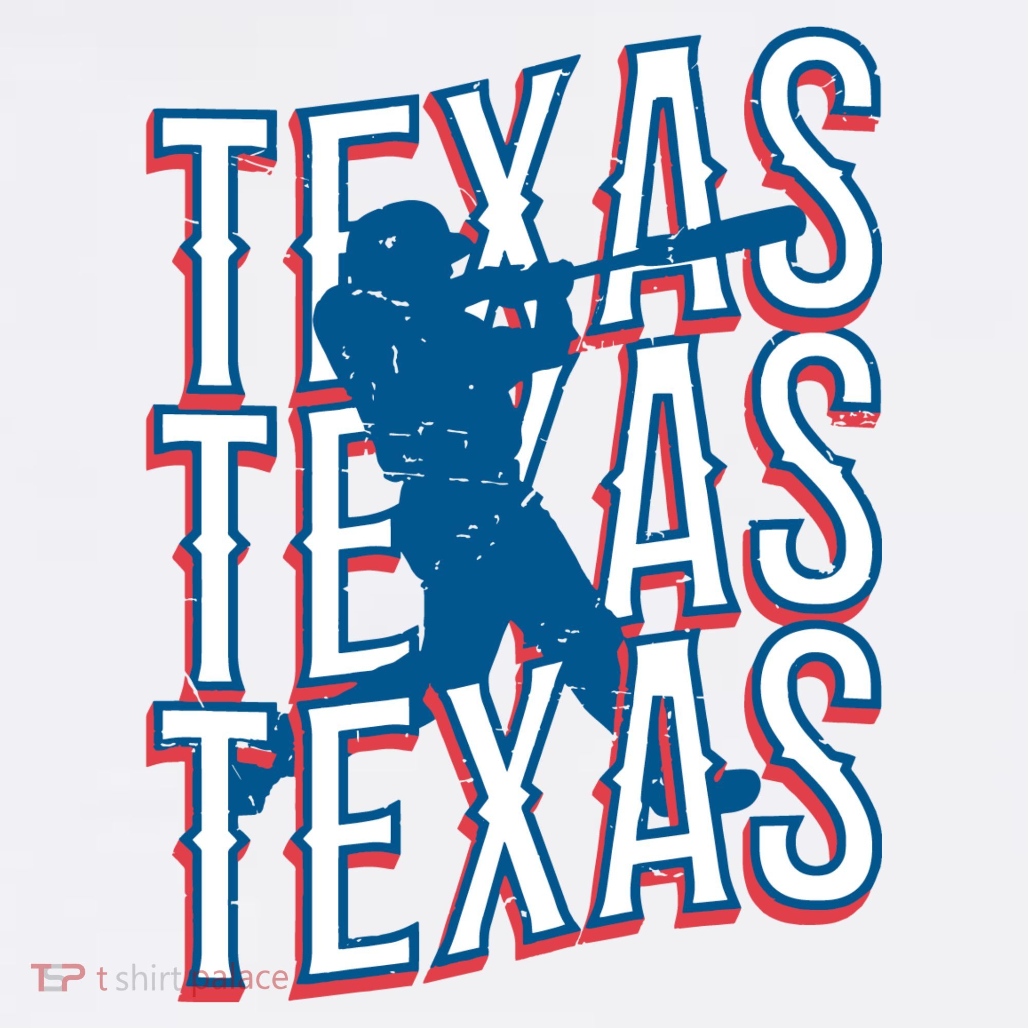 Retro Texas Baseball Women's T-Shirt