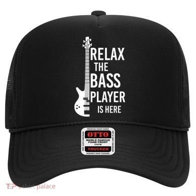 Relax The Bass Player Is Here Bass Guitar Hat