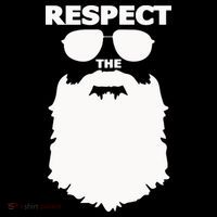 Respect The Beard Novelty Graphic Great Gift Coaster thumb 2