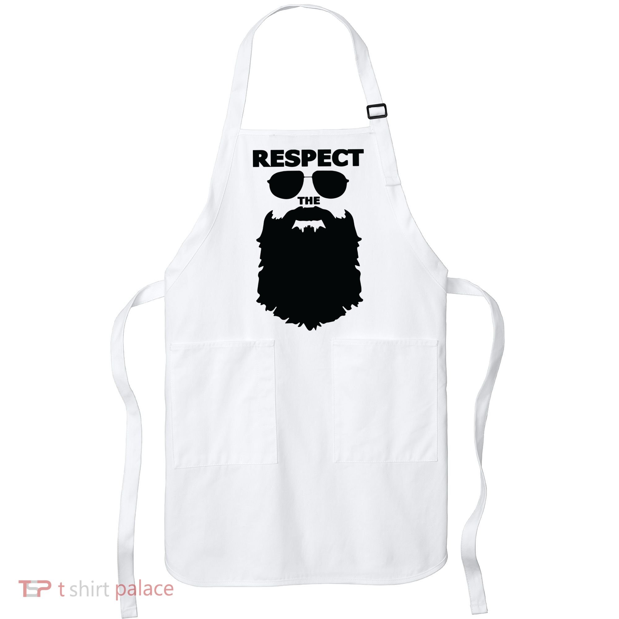Respect The Beard Novelty Graphic Great Gift Apron