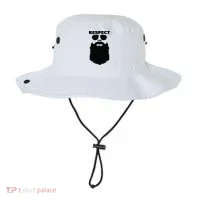 Respect The Beard Novelty Graphic Great Gift Bucket Hat thumb 0