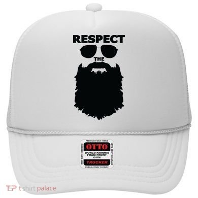 Respect The Beard Novelty Graphic Great Gift Hat