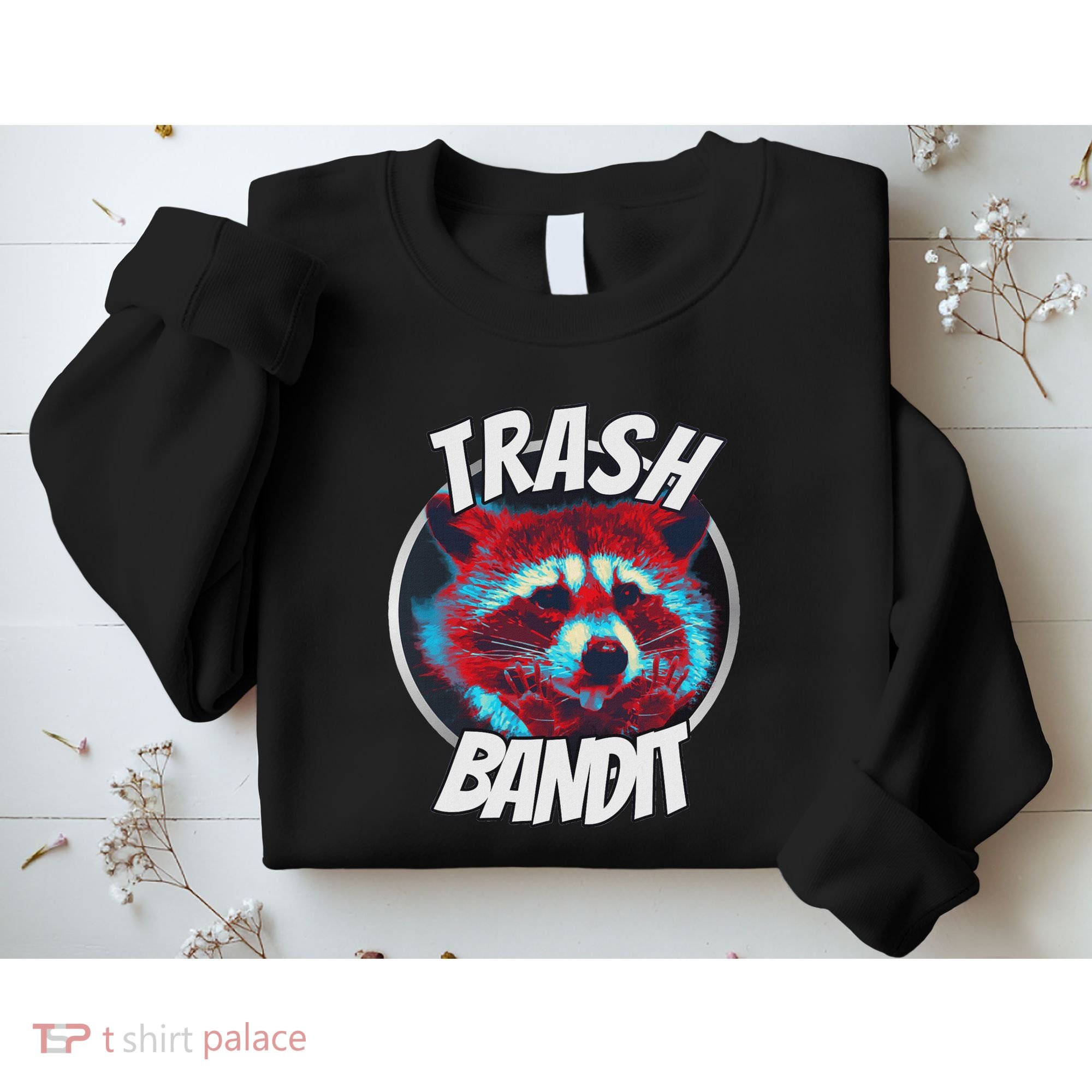 Raccoon Trash Bandit Funny Raccoon Trash Panda Sweatshirt