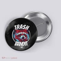 Raccoon Trash Bandit Funny Raccoon Trash Panda Button thumb 0