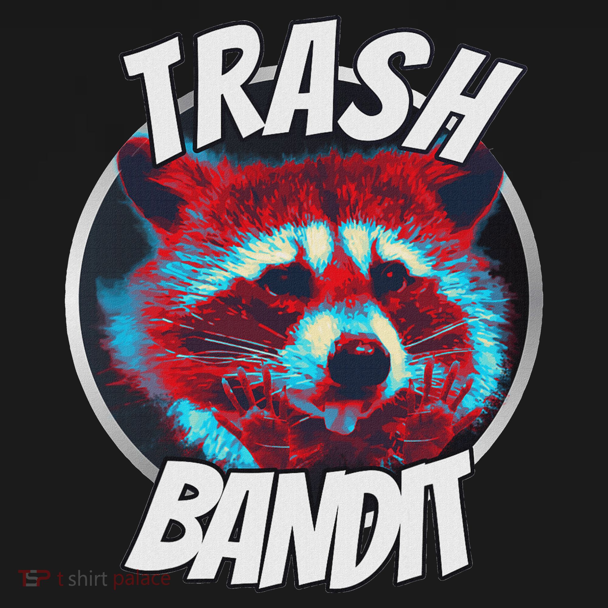Raccoon Trash Bandit Funny Raccoon Trash Panda Mousepad