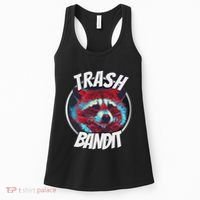 Raccoon Trash Bandit Funny Raccoon Trash Panda Women's Tank Top thumb 0