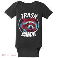 Raccoon Trash Bandit Funny Raccoon Trash Panda Baby Bodysuit thumb 0