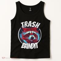 Raccoon Trash Bandit Funny Raccoon Trash Panda Tank Top thumb 2