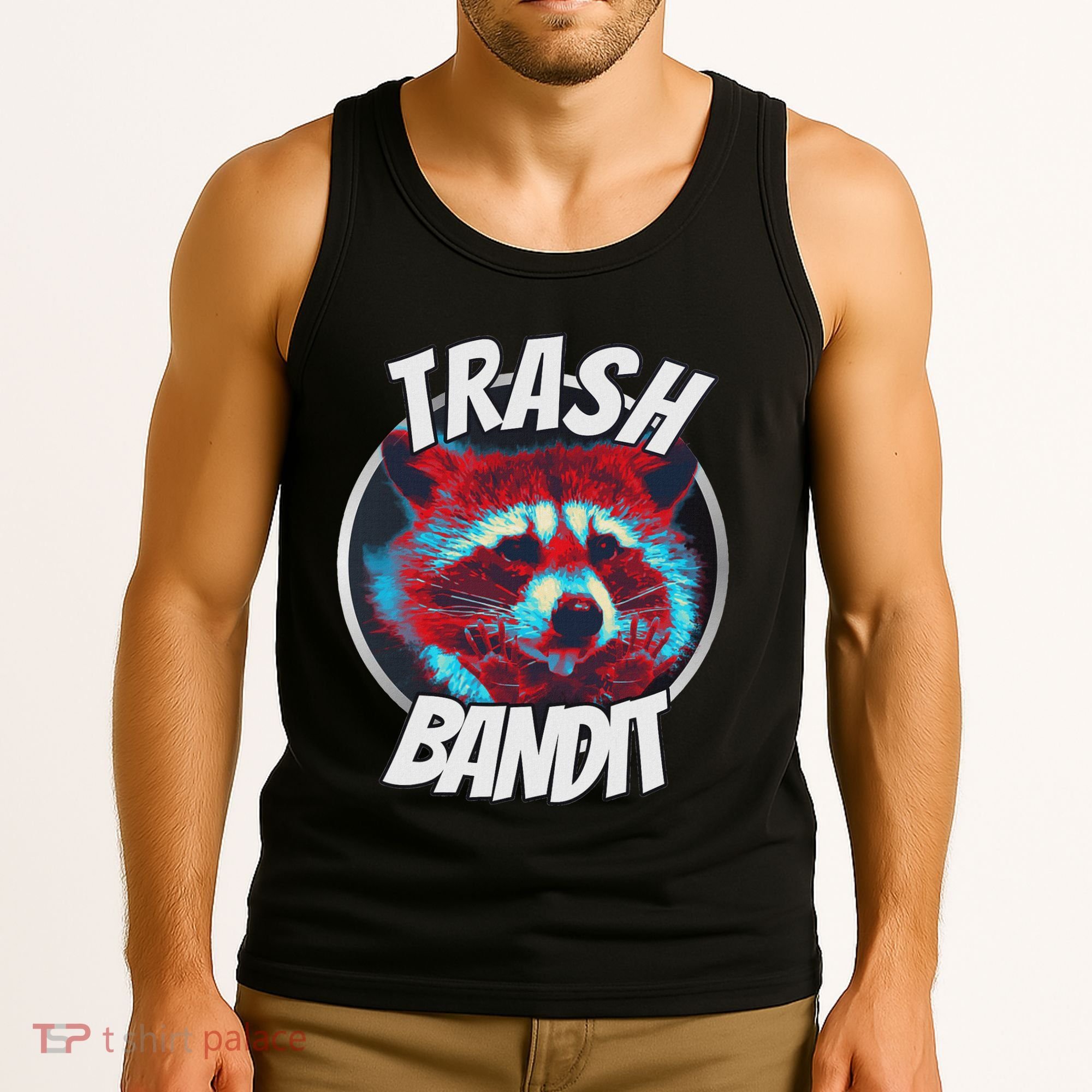 Raccoon Trash Bandit Funny Raccoon Trash Panda Tank Top