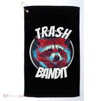 Raccoon Trash Bandit Funny Raccoon Trash Panda Golf Towel thumb 0