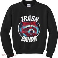 Raccoon Trash Bandit Funny Raccoon Trash Panda Kids Sweatshirt thumb 0
