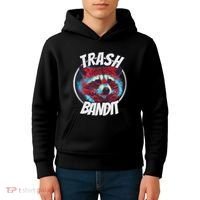 Raccoon Trash Bandit Funny Raccoon Trash Panda Kids Hoodie thumb 4