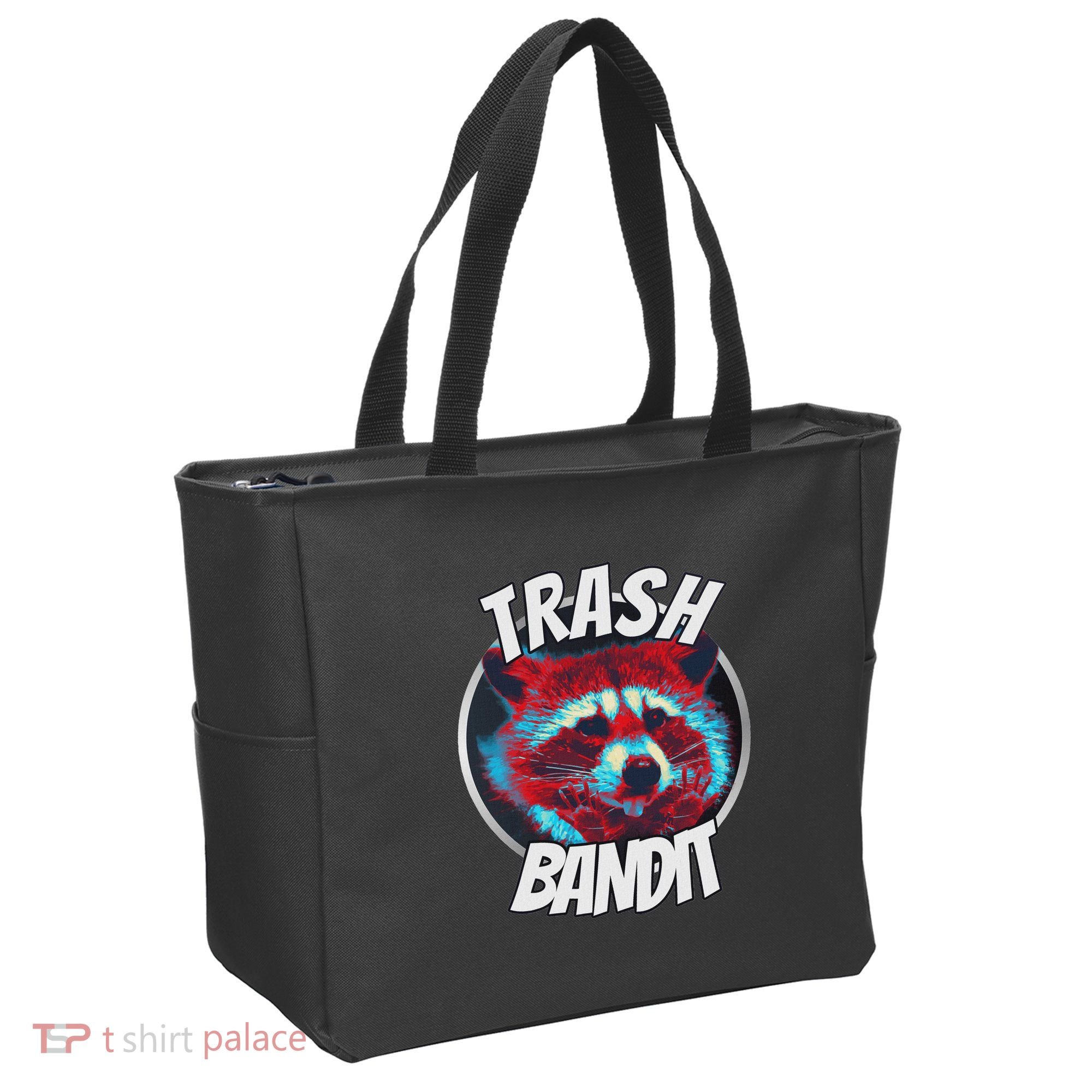 Raccoon Trash Bandit Funny Raccoon Trash Panda Tote Bag