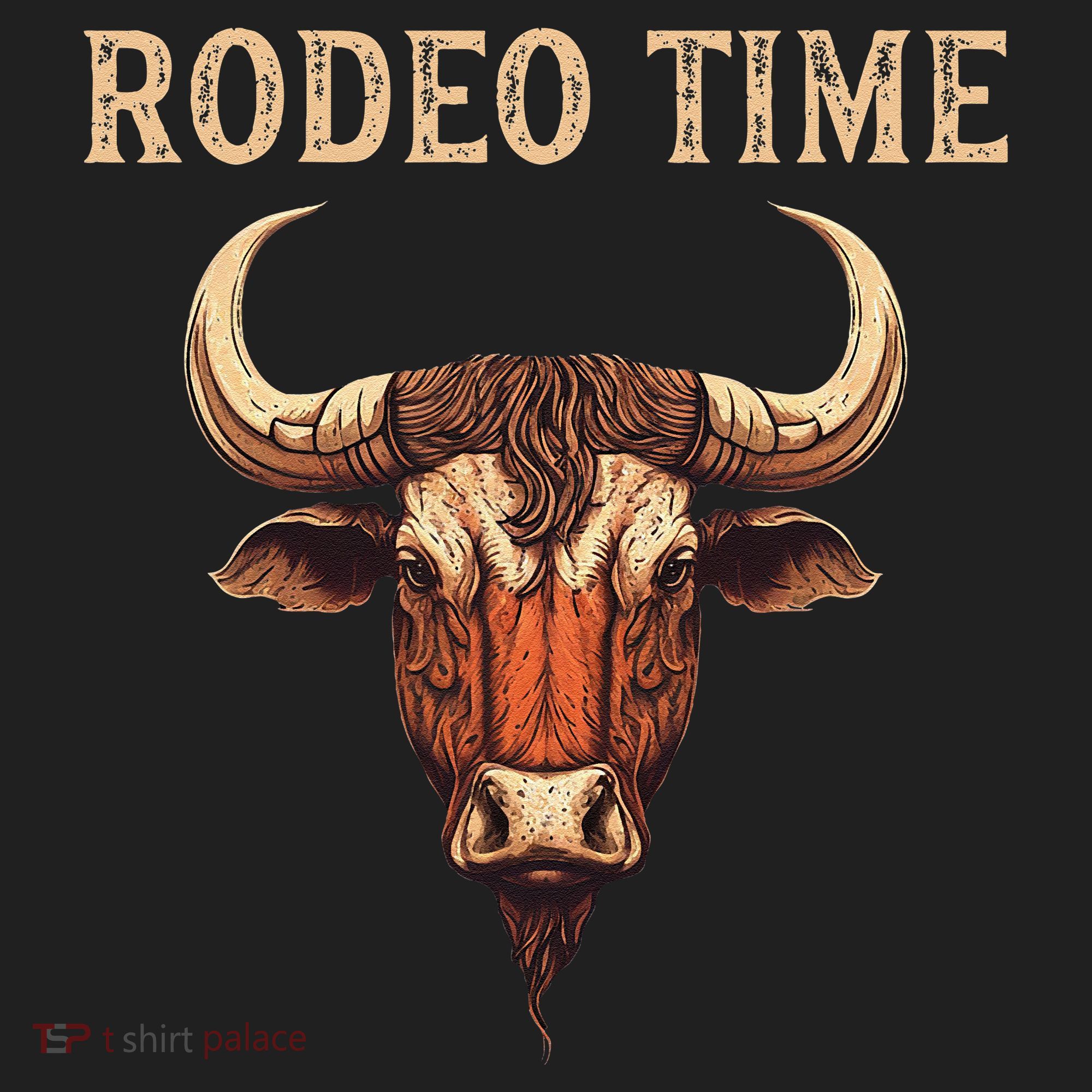 Rodeo Time Bull Riding Cowboy Bull Rider Women's Sweatshirt