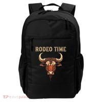 Rodeo Time Bull Riding Cowboy Bull Rider Backpack thumb 0