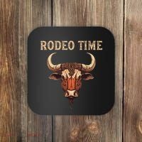 Rodeo Time Bull Riding Cowboy Bull Rider Coaster thumb 0