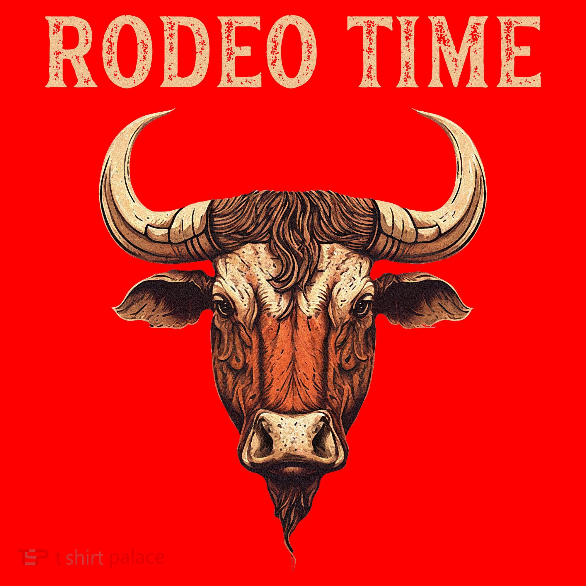 Rodeo Time Bull Riding Cowboy Bull Rider Santa Hat